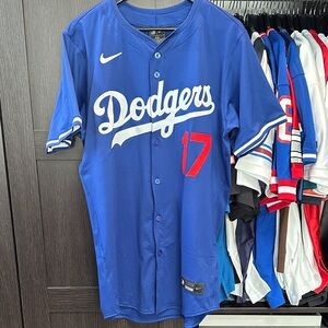Shohei Ohtani Los Angeles Dodgers Nike Alternate 2 Elite Jersey - Royal